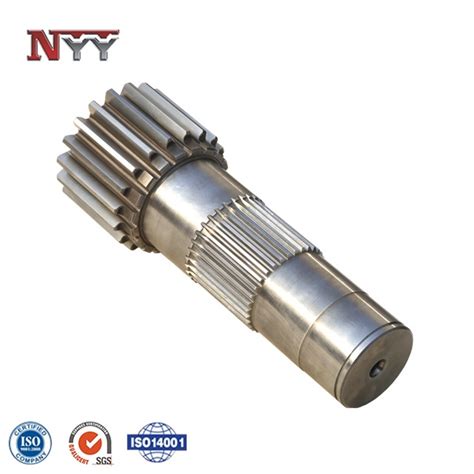 Alloy Steel Helical Gear Pinion Shaft Steel Helical Gear Pinion And