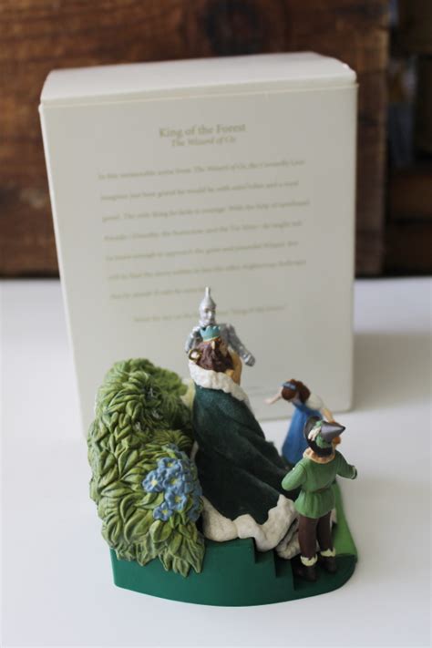 King Of The Forest Wizard Of Oz Hallmark Keepsake Ornament Wind Up