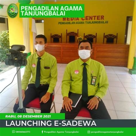 PENGADILAN AGAMA TANJUNGBALAI IKUTI PERSEMIAN TRANSFORMASI APLIKASI