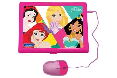 Lexibook Jc598dpi1 Disney Princesses Educational And Bilingual Laptop