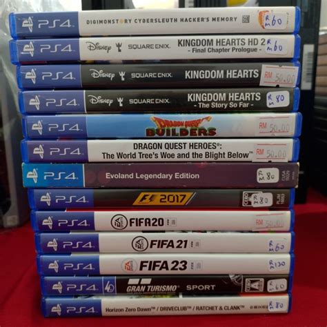 Various PS4 USED Games Kid Friendly Lot (Pre-Owned) English Playstation ...