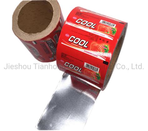 Aluminum Foil Pet Pe Bopp Composite Packaging Film Roll Metallized