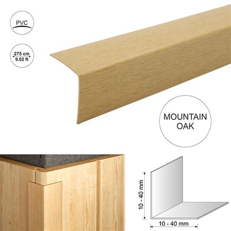 Shop Good Quality Wood Effect Plastic Pvc Corner Degree Angle Trim