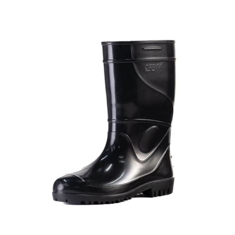 Bota De PVC Cano Longo 32cm Preta Innpro CA 36026