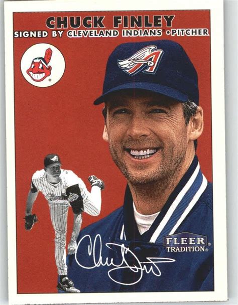 2000 Fleer Tradition 289 Chuck Finley Anaheim Angels Baseball Cards