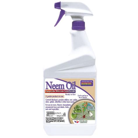 Bonide Captain Jacks Neem Oil 32 Oz Ready To Use Spray Multi Purpose