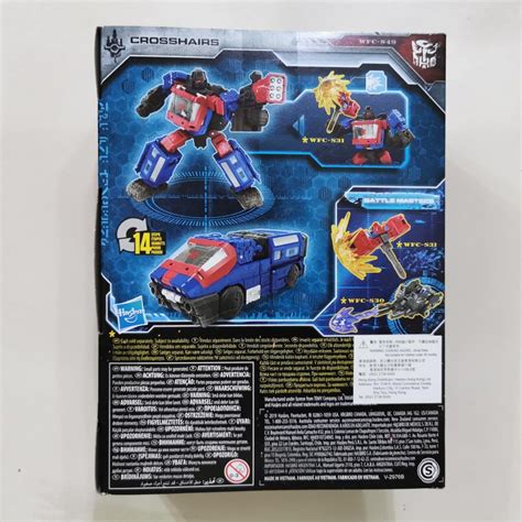 Transformers War For Cybertron Siege Crosshairs Deluxe Action Figure