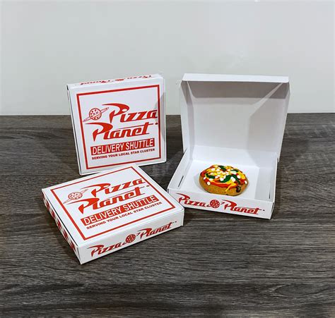 Toy Story Pizza Planet Pizza Boxes Toy Story Birthday Party Etsy