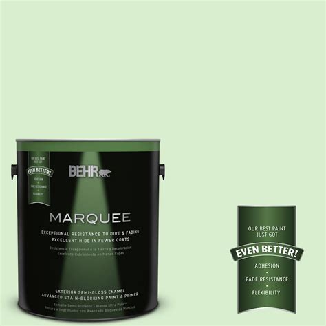 Behr Marquee Gal A Seafoam Spray Semi Gloss Enamel Exterior