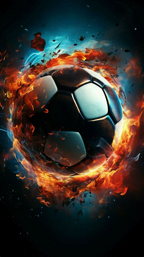 Animated soccer spectacle, Engaging poster displaying a lively soccer ...