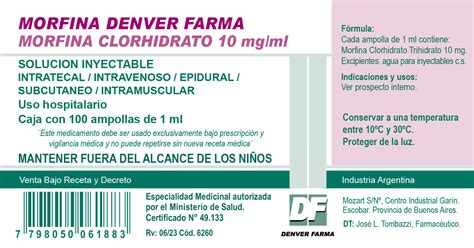 Morfina Denver Farma Denver Farma