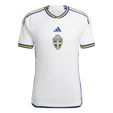 Adidas Sweden Away Mens Short Sleeve Jersey 2022 Sport From Excell