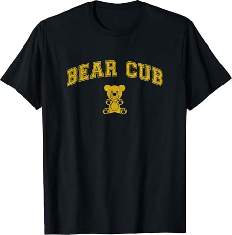 Bear Cub Popular Gay Terms T Shirt Amazon Co Uk Fashion
