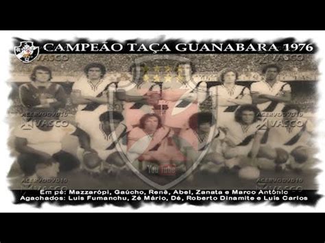 Vasco x Flamengo Carioca 1976 TG Homenagem ao Nosso Eterno Ídolo