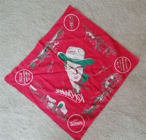 Kit Carson Coke Scarf Bandana From The 50s Antique Price Guide