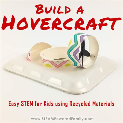 DIY Hovercraft Project - Easy STEM for Kids