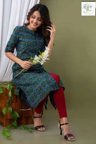 Kurti In Patola Print Cotton Flex At Best Price In Jaipur By Jayansh