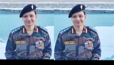 Colonel Geeta Rana Uttarakhand कर्नल गीता राणा ने रचा इतिहास संभालेंगी चीन बार्डर की कमान जाने