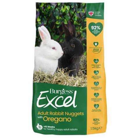 Burgess Excel Rabbit Nuggets With Oregano The Pet Parlour Pet