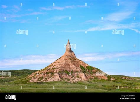 Chimney Rock National Historic Site Stock Photo - Alamy