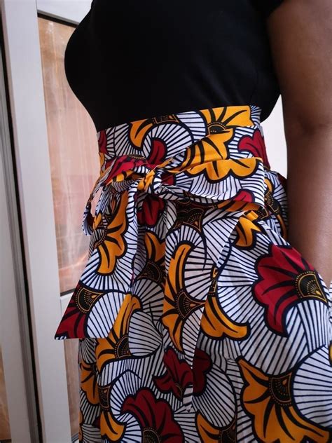 Jupe Longue Africaine En Wax T Au Par Pagnshop Jupes Longue