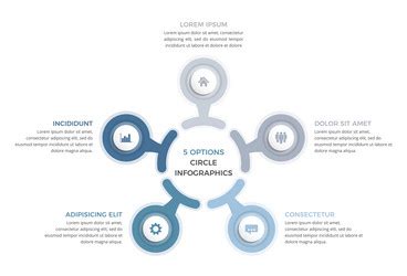 Infographic Critical Thinking Diagram With Seven Vector Image