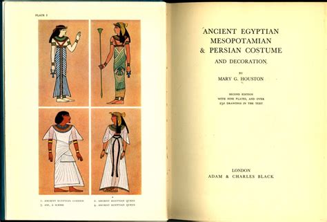 Ancient Egyptian, Mesopotamian and Persian Costume and Decoration (1954 ...