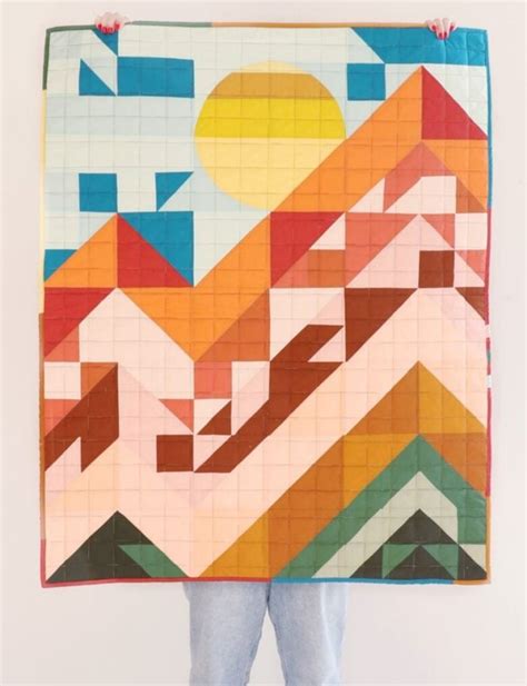 20+ Inspiring Mountain Quilt Patterns