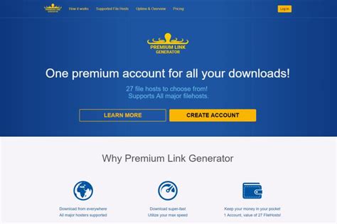 Free Uploaded Premium Link Generator No Limit In