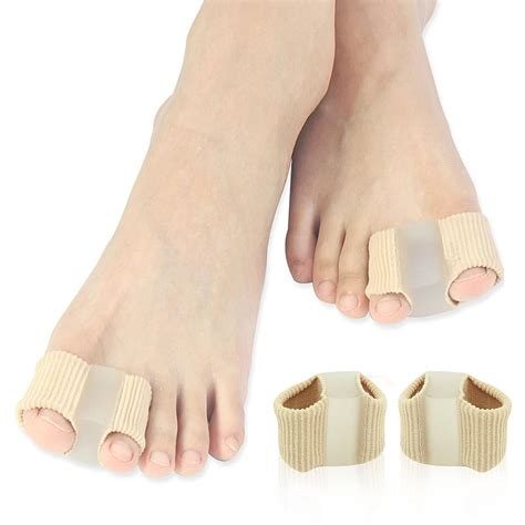 Bunion Corrector Toe Separators Gel Toe Spacer With Loops To Correct