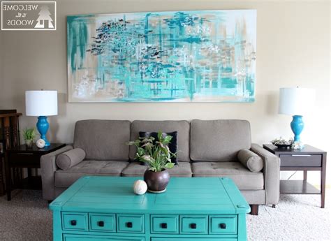 15 The Best Abstract Living Room Wall Art