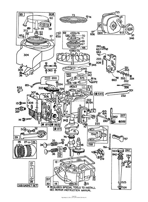 8 Hp Briggs And Stratton Engine Parts Images And Photos Finder