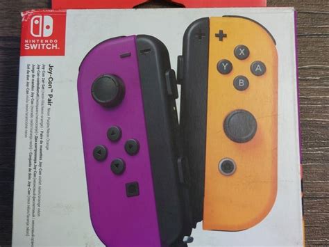 Neon Purple And Orange Joy Con Pair For Sale In Cork City Centre Cork From Corkclearanceoutlet