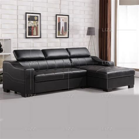 leather corner sofa bed  storage cabinets matttroy