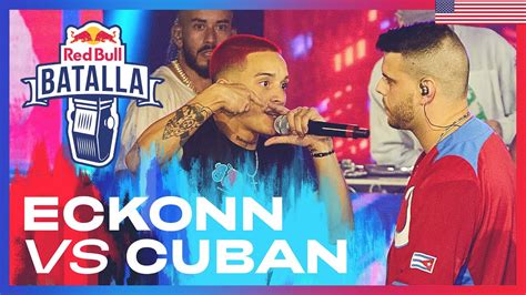 Eckonn Vs Cuban Cuartos Red Bull Batalla Estados Unidos Youtube