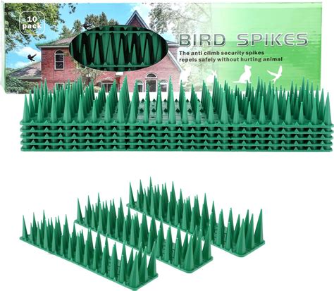 Amazon Kkuyt Pack Bird Spikes Plastic Defender Spikes Anti Cat