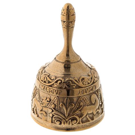 Liturgical Bell Four Evangelists In Golden Brass Online Sales On