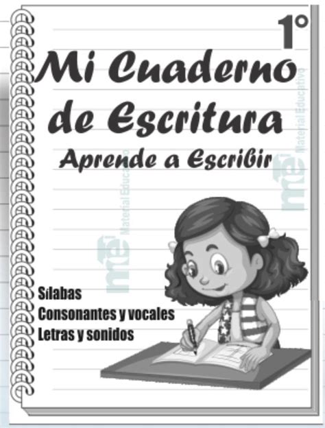 Mi Cuaderno De Escritura Aprende A Escribir Primer Grado Primaria Pdf