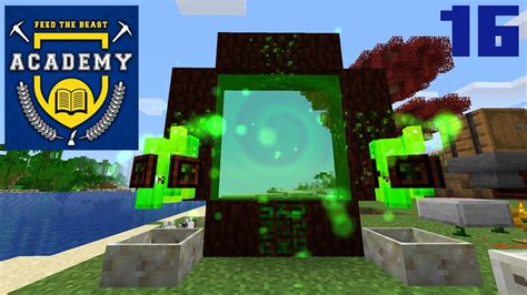 FTB Academy 1 16 Botania Elven Portal 16 Modlu Minecraft YouTube