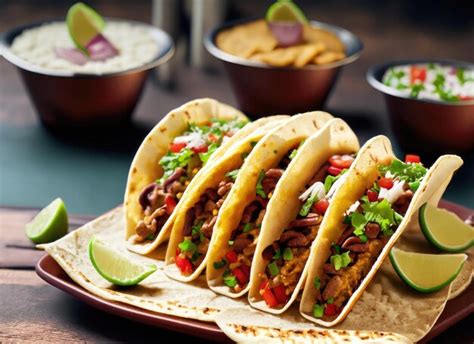 Premium Photo | Mexican food Tacos