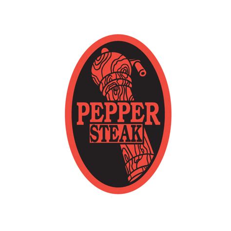 Display Labels For Butchers Pepper Steak Butcher Meat Label Tags