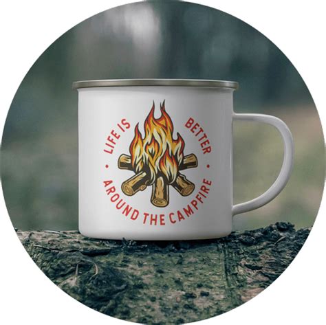 Custom Enamel Mug Create Your Own Its Free