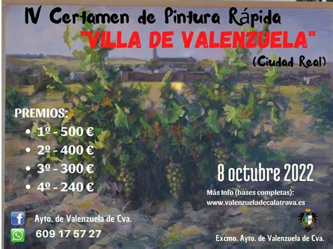 IV CERTAMÉN DE PINTURA RÁPIDA VILLA DE VALENZUELA