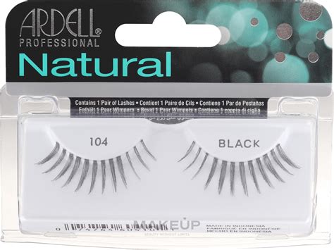 Sztuczne Rz Sy Na Pasku Ardell Natural Lashes Black Makeup Pl