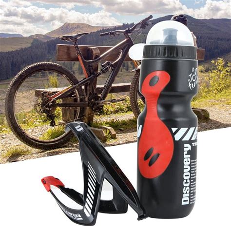 Trinkflasche Mit Fahrrad Flaschenhalter Trinkflaschen Halter