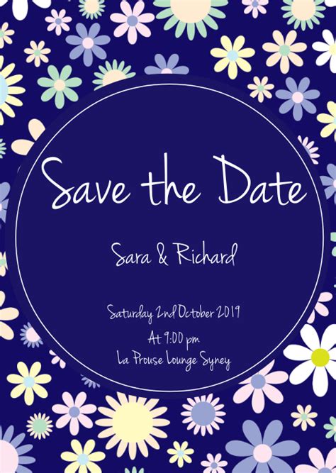 Save The Date Flyer Templates