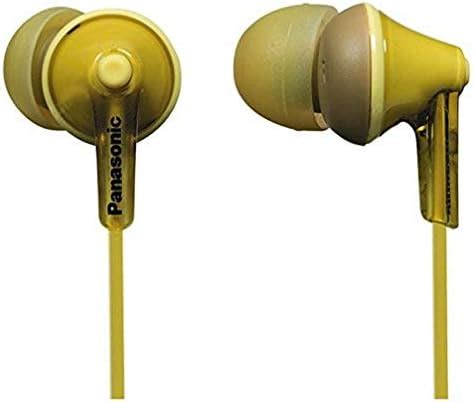 Panasonic Rp Hje E Y Ergo Fit In Ear Headphone Yellow Amazon Co