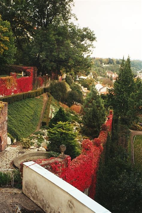 Gardens beneath Prague Castle