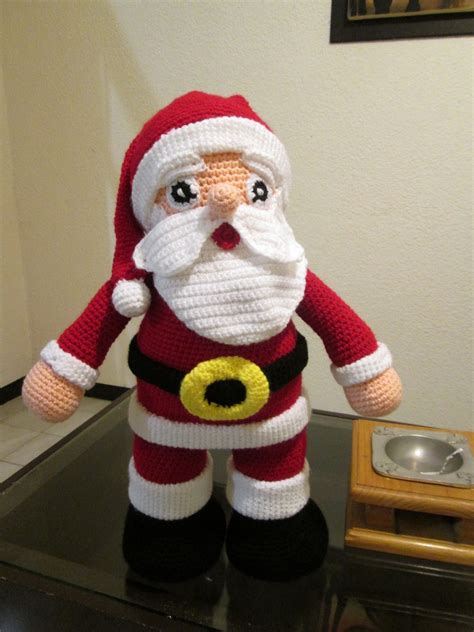 NOVEDADES JENPOALI PATRON SANTA NAVIDEÑO AMIGURUMI NAVIDAD