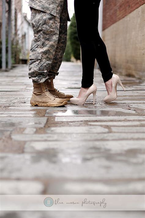 Military Inspired Engagement Session By Blue Mason Photography